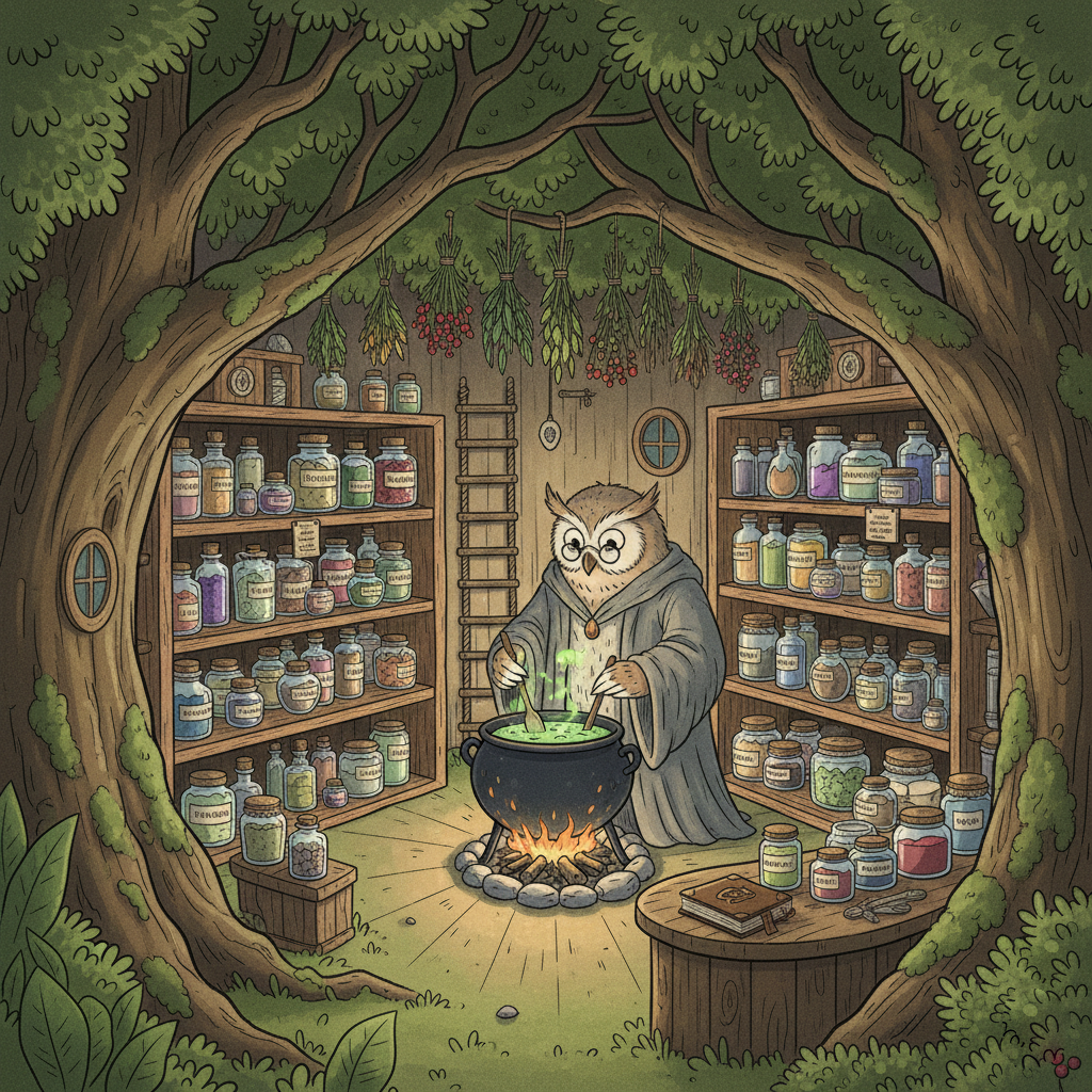 Tante Uil's Tovershop